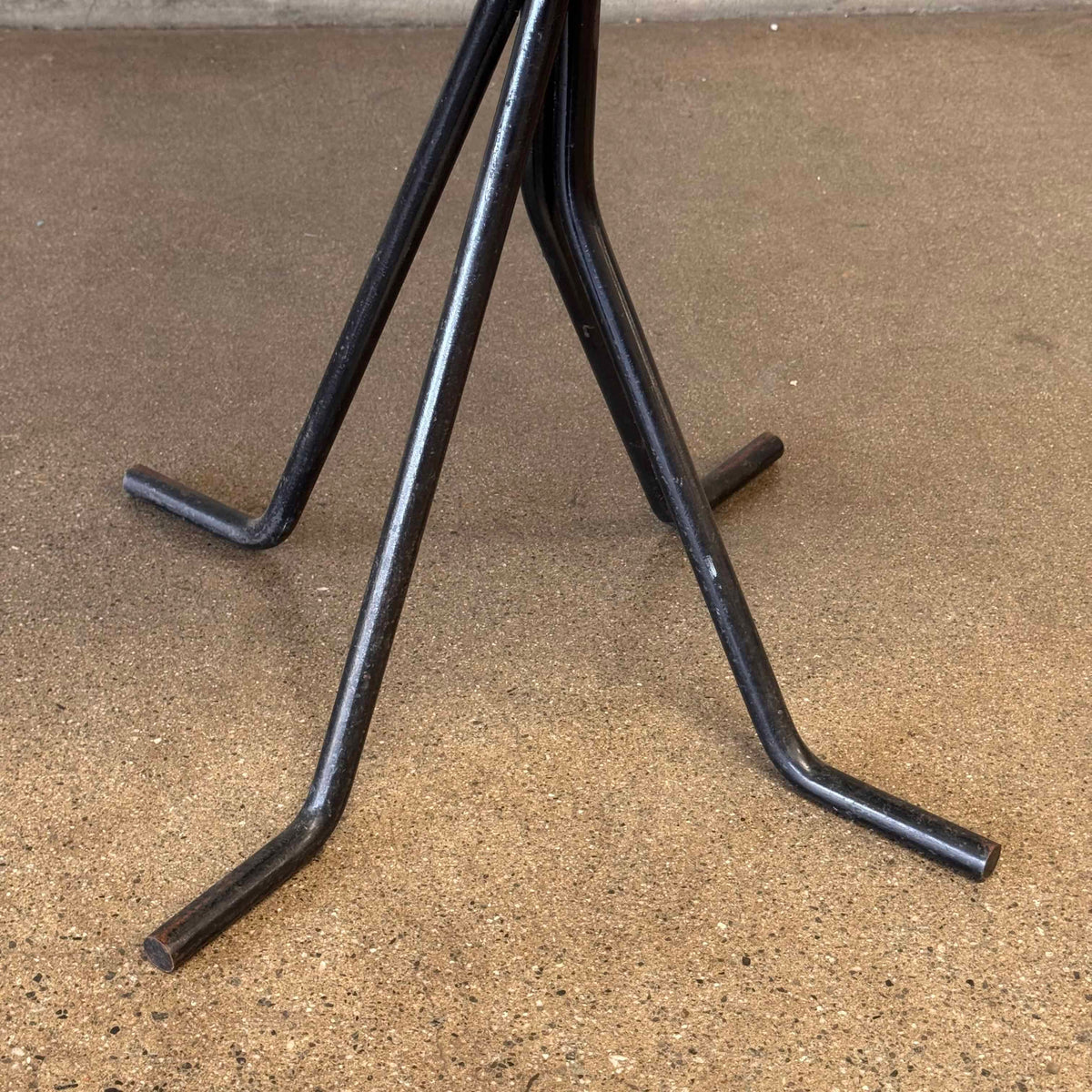 Vintage Bistro/ Cafe Table With Custom Quartzite Top #1