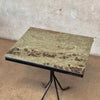 Vintage Bistro/ Cafe Table With Custom Quartz Top