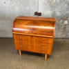 Egon Ostre Gaard Danish Teak Roll Top Secretary Desk
