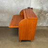 Egon Ostre Gaard Danish Teak Roll Top Secretary Desk