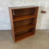 1970's Walnut Bookcase