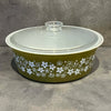 Pyrex #664 Big Bertha 4 Qt Spring Bloom Crazy Daisy With Lid 664C