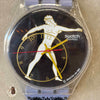 Vintage Swatch "Discobolus" Wall Clock