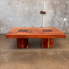 Solid Wood Coffee Table With Removable Top
