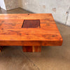 Solid Wood Coffee Table With Removable Top