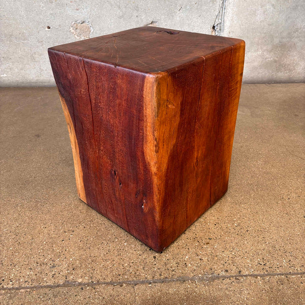Rustic Solid Wood Side Table