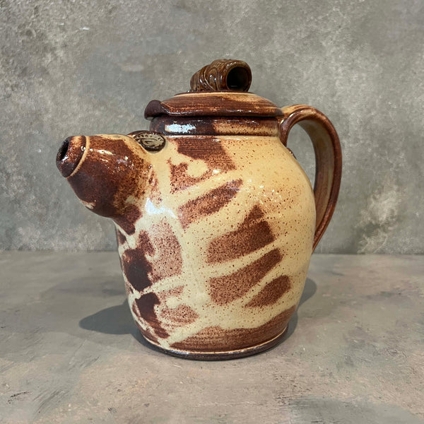 Signed Studio Pottery Tea Pot