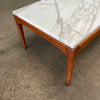 Mid Century Coffee Table "Rythm" Walnut & Marble By Lane