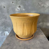 Mustard Yellow Inverted Lotus Gainey Planter
