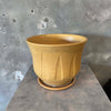 Mustard Yellow Inverted Lotus Gainey Planter