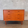 Vintage Danish Teak Chest of Drawers By LYBY
