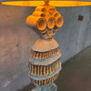 Vintage Handmade Ceramic Art Lamp By Bernard Rooke