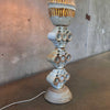 Vintage Handmade Ceramic Art Lamp By Bernard Rooke