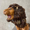 Vintage Ceramic Lion Statue