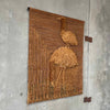 1979 Don-Freedman Bird Wall Fabric Art