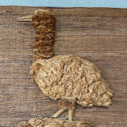 1979 Don-Freedman Bird Wall Fabric Art