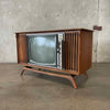 Mid Century Modern RCA Victor TV - Powers On