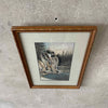 Vintage Framed & Signed Pastel Painting