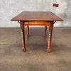 Monterey Furniture Dining Table with Leaves - Smoky Maple & Crackle