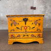 Monterey Style Folk Art Large Blanket Chest Hand Painted 1930's