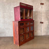 1910 Coffee Mercantile Cabinet 2 Pieces