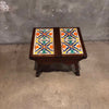 D&M California 8" Tile Top Walnut Table