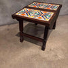 D&M California 8" Tile Top Walnut Table