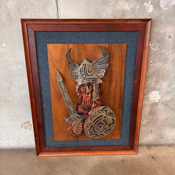 Large Witco "Viking" Wall Art