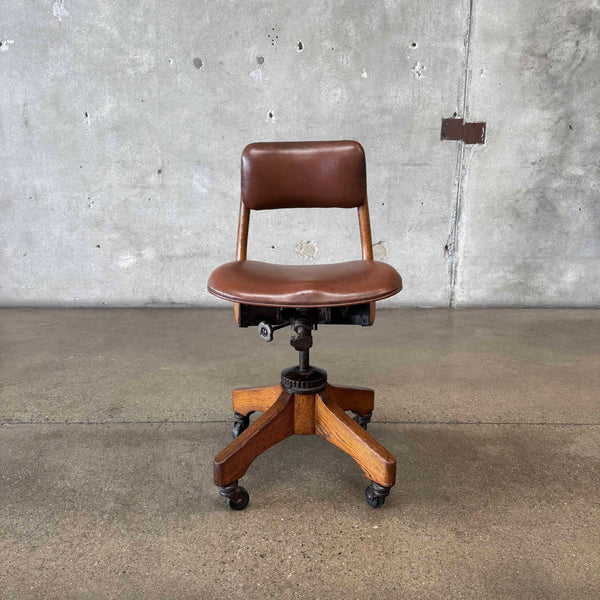 Vintage Sikes Bankers Desk Chair