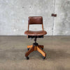 Vintage Sikes Bankers Desk Chair
