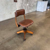 Vintage Sikes Bankers Desk Chair