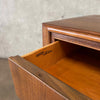 Mid Century Modern Walnut & Brass Dresser by John Stuart for Mount Airy Furniture