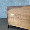 Mid Century Modern Walnut & Brass Dresser by John Stuart for Mount Airy Furniture