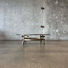 Brass & Glass "Tao" Coffee Table by Blackman Cruz