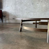 Brass & Glass "Tao" Coffee Table by Blackman Cruz