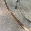 Brass & Glass "Tao" Coffee Table by Blackman Cruz
