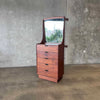Mid Century Modern Dresser w/ Mirror
