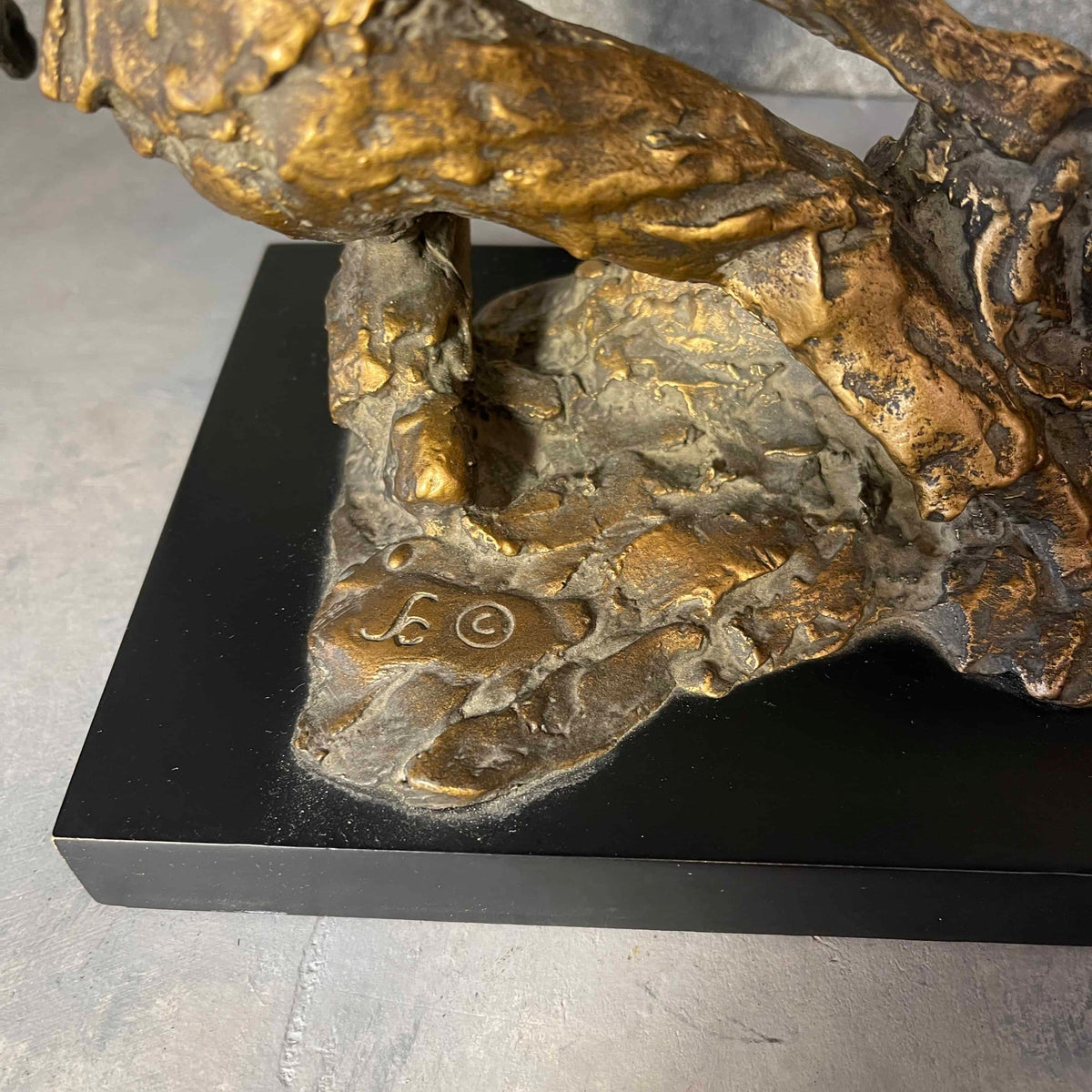 The Fisherman Sculpture by Edith Kolton