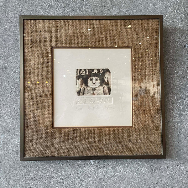 "The Clown" by Carol Jablonsky Litho