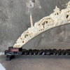 Vintage Asian Tusk Sculpture (Resin)
