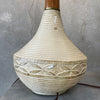 Mid Century Modern Plaster/Wood Lamps
