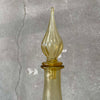Mid Century Modern Empoli Glass Bottle Decanter