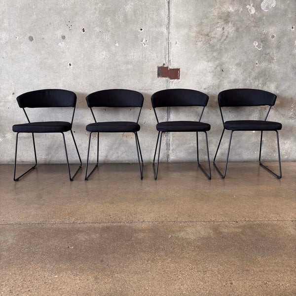 Set of Four Moes Home Collection Adria Dining Chairs