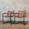 Pair of Mateo Grasso MG5 Chairs By Mart Stam
