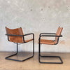 Pair of Mateo Grasso MG5 Chairs By Mart Stam