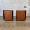 Pair of Vintage Dillingham Walnut Night Stands