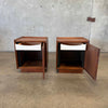 Pair of Vintage Dillingham Walnut Night Stands