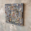 80's Mixed Media Painting on Metal Door By Michael Lauderchach