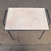 Mid Century Iron & Tile Side Table