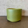 Vintage Green Speckled Gainey Ceramics Planter Pot
